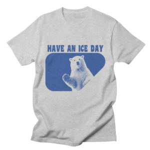 polar bear t-shirt